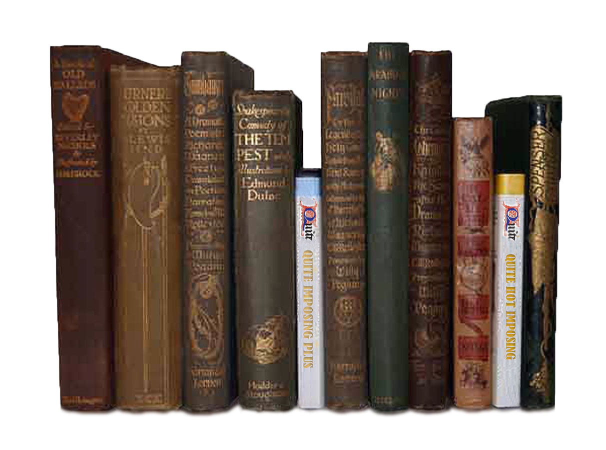 Picture of ancient books and Quite products